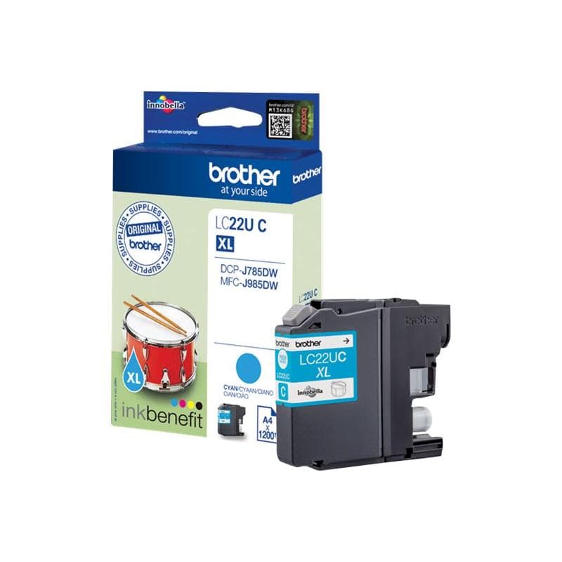 BROTHER LCLC22UC XL Cyan Tintenpatrone