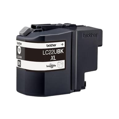 BROTHER LC22UBK XL Schwarz Tintenpatrone