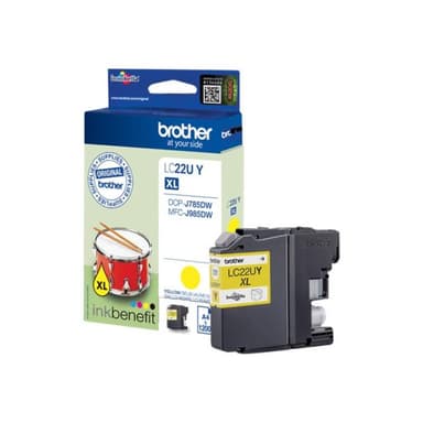 BROTHER LC22UY XL Gelb Tintenpatrone