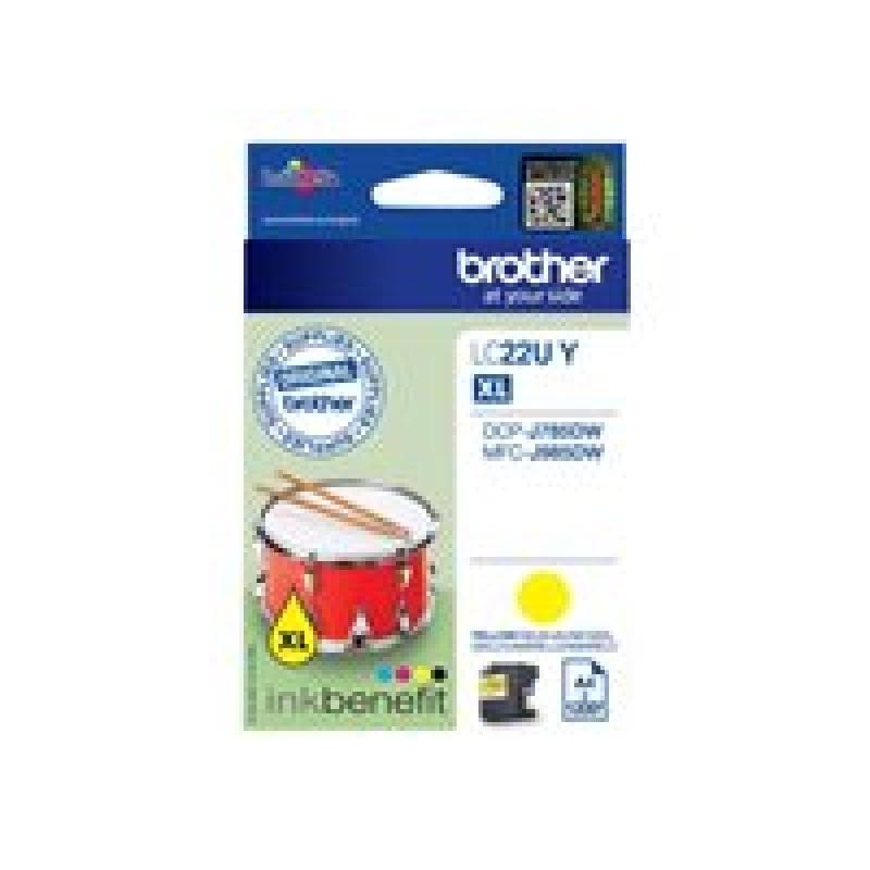 BROTHER LC22UY XL Gelb Tintenpatrone