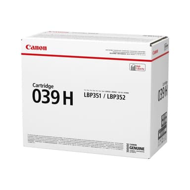 CANON 039 H Schwarz Tonerpatrone
