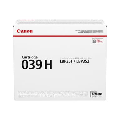 CANON 039 H Schwarz Tonerpatrone