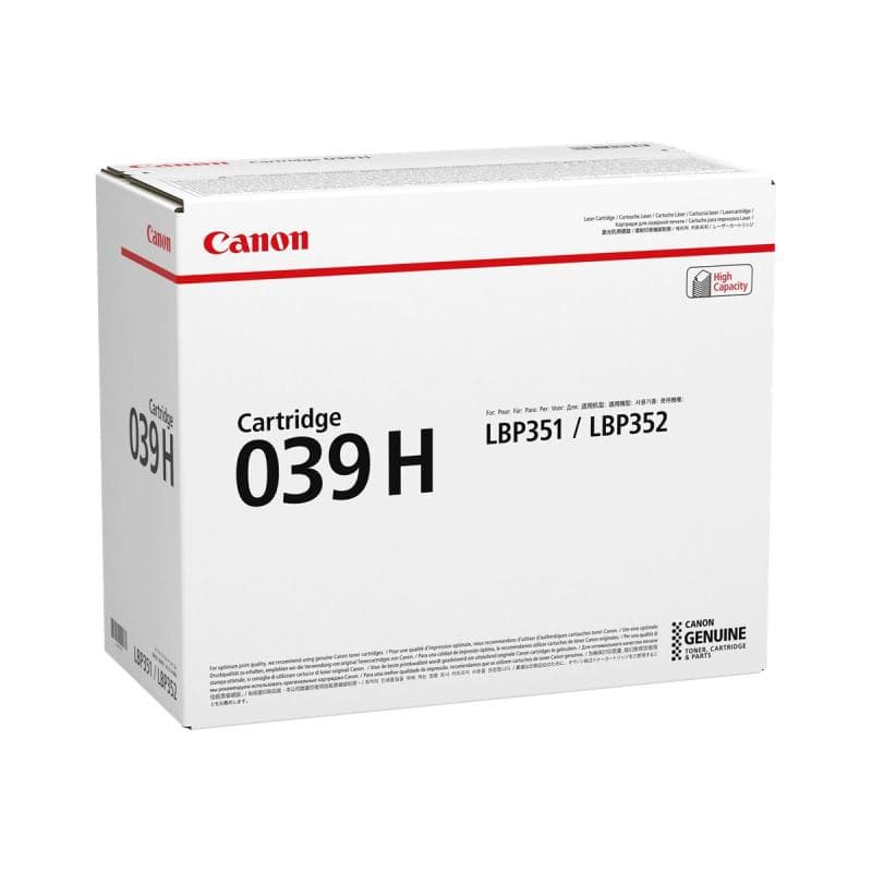 CANON 039 H Schwarz Tonerpatrone