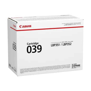 CANON 039 Schwarz Tonerpatrone