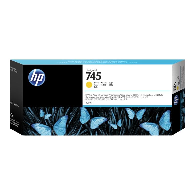 HP 745 Gelb DesignJet Tintenpatrone