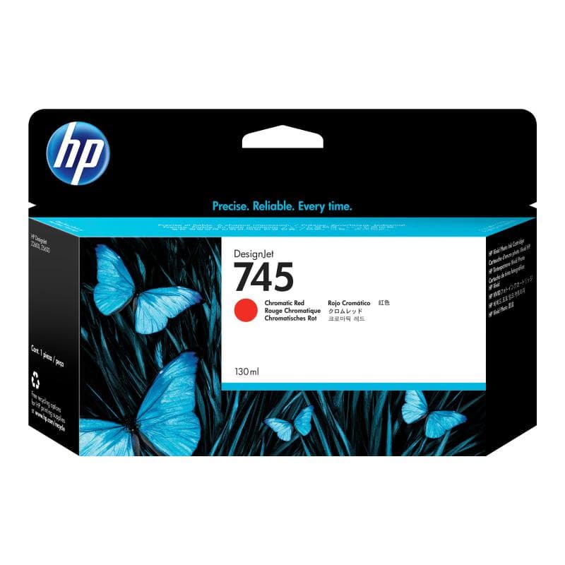 HP 745 Chromatic Red DesignJet Tintenpatrone