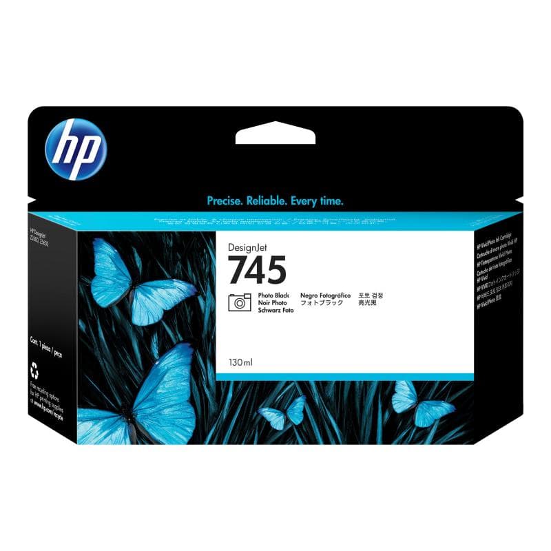 HP 745 Photo schwarz DesignJet Tintenpatrone