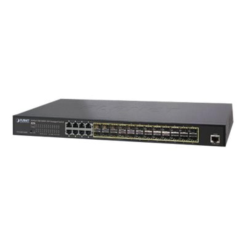 PLANET TECHNOLOGY 24-PORT SFP MANAGED SWITCH