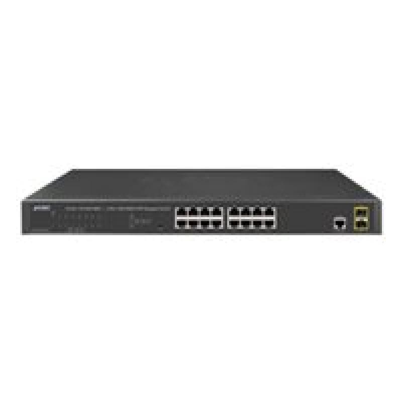 PLANET TECHNOLOGY 16-PORT MGD GIGABIT ETH.SWITCH