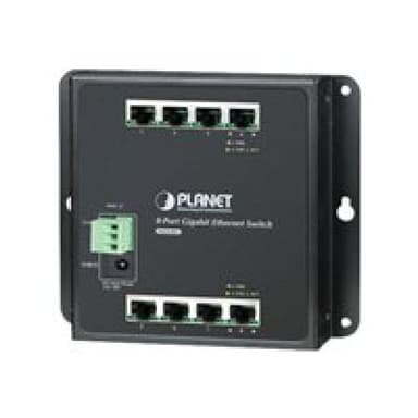 PLANET TECHNOLOGY 8-PORT WALL-MOUNT SWITCH