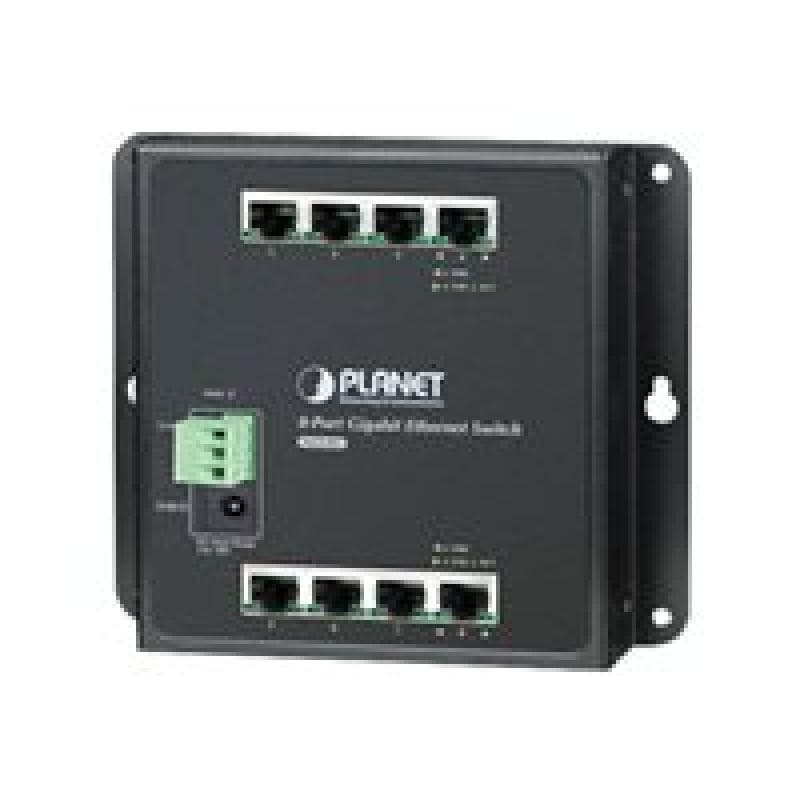 PLANET TECHNOLOGY 8-PORT WALL-MOUNT SWITCH