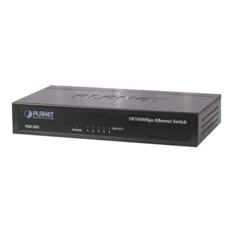 PLANET TECHNOLOGY FAST ETH.5-PORT SWITCH