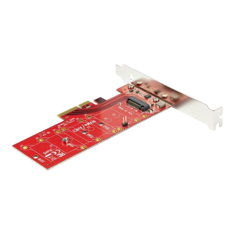 STARTECH.COM x4 PCI Express zu M.2 PCIe SSD Adapter - M.2 NGFF SSD (NVMe oder AHCI) Adapter