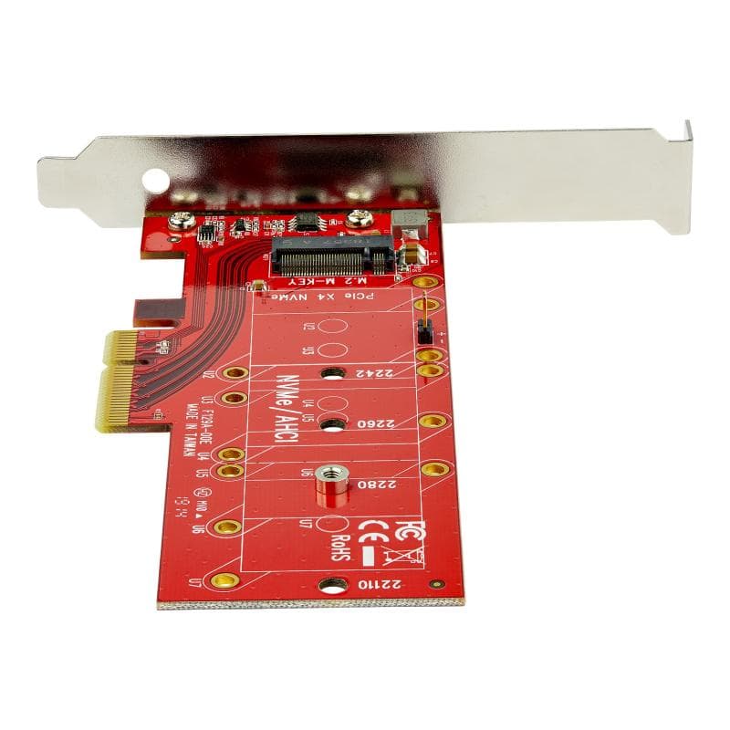 STARTECH.COM x4 PCI Express zu M.2 PCIe SSD Adapter - M.2 NGFF SSD (NVMe oder AHCI) Adapter