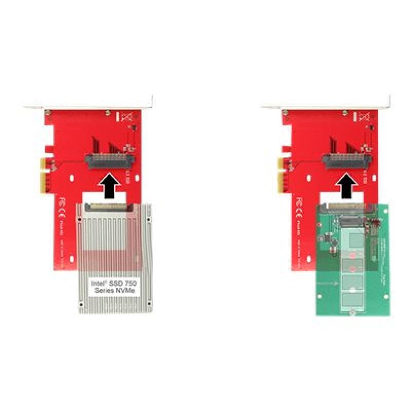 DELOCK PCIe x4 > U.2 Slot NVMe