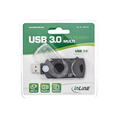 INLINE USB 3.0 Mobile Card Reader