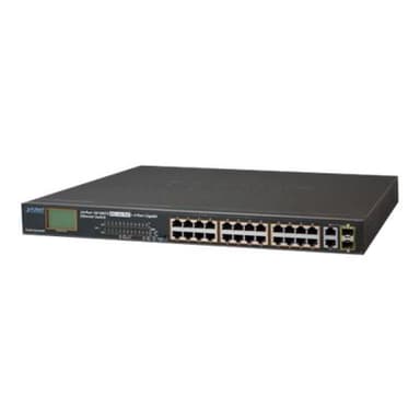 PLANET TECHNOLOGY 24-Port Combo Ethernet Switch