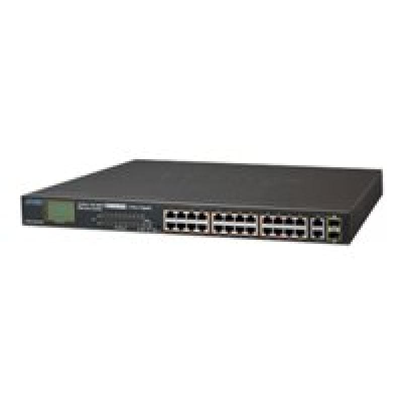 PLANET TECHNOLOGY 24-Port Combo Ethernet Switch