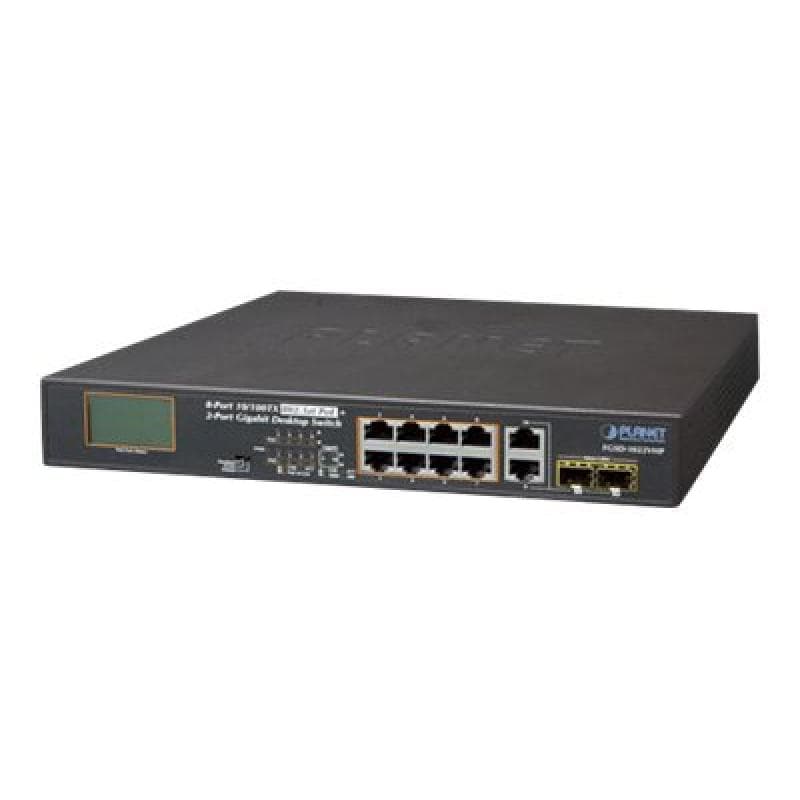 PLANET TECHNOLOGY 8-Port Combo Desktop Switch