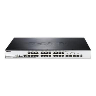 D-LINK Switch 28-Port Smart Managed PoE+ Gigabi