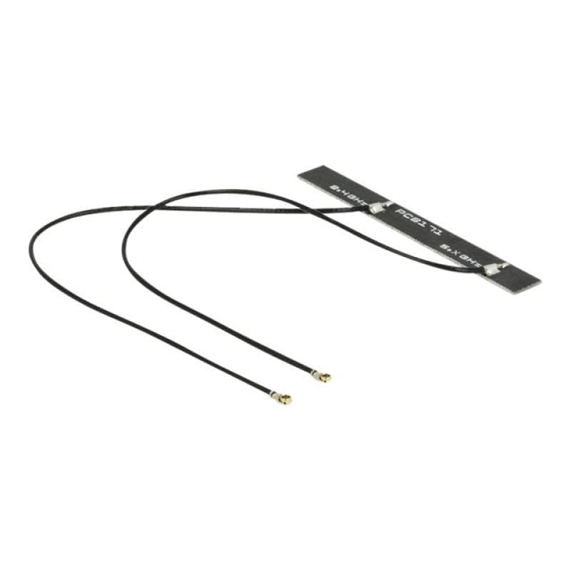 DELOCK Antenne Doppel WLAN MHF IV Stecker 802.1