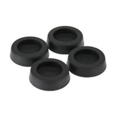 INLINE Gummi-Füße für PC Gehäuse, InLine, 4er Pack, schwarz