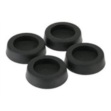 INLINE Gummi-Füße für PC Gehäuse, InLine, 4er Pack, schwarz