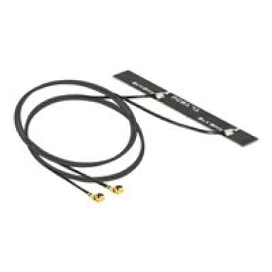 DELOCK WL-Antenne Delock 2x I-PEX Mini, intern, 2x 0.15m, 802.11