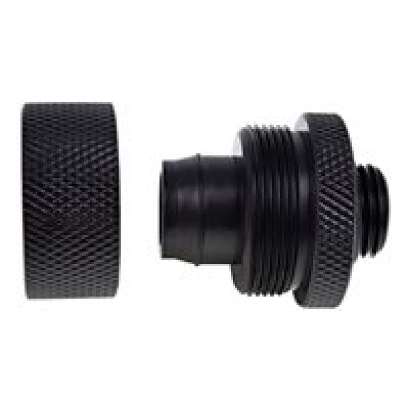 ALPHACOOL Eiszapfen 19/13mm Anschraubtül | G1/4 - Deep Black