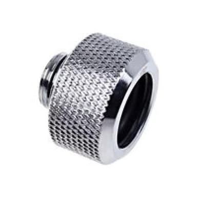 ALPHACOOL Eiszapfen 16mm HardTube Tülle | G1/4 für Plexi- Messingrohre - Chrome
