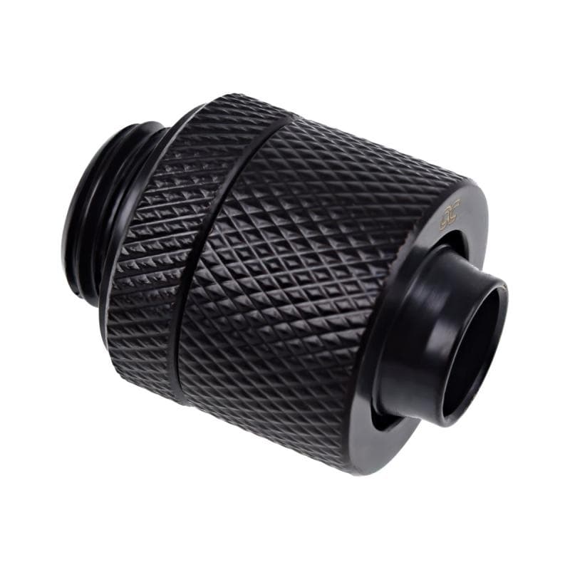 ALPHACOOL Eiszapfen 13/10mm Anschraubtül | G1/4 - Deep Black Sixpack