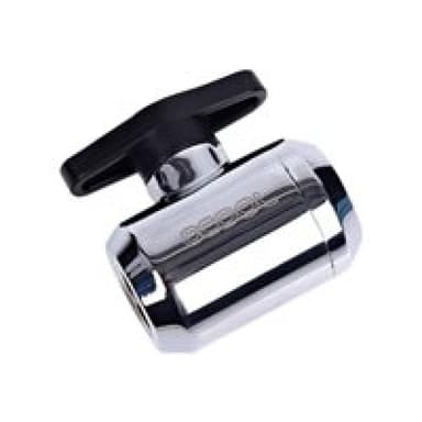 ALPHACOOL Eiszapfen 2 Wege Kugelhahn | G1/4 - Chrome