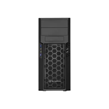 Silverstone SST-PS13B Precision Midi-Tower - schwarz