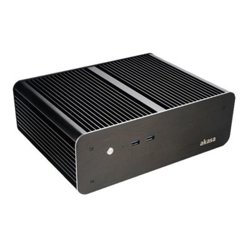 Akasa Euler MX Mini-ITX Gehäuse, OEM - schwarz