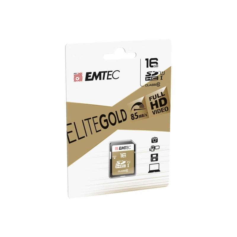 EMTEC SDHC 16GB Class10 Gold +
