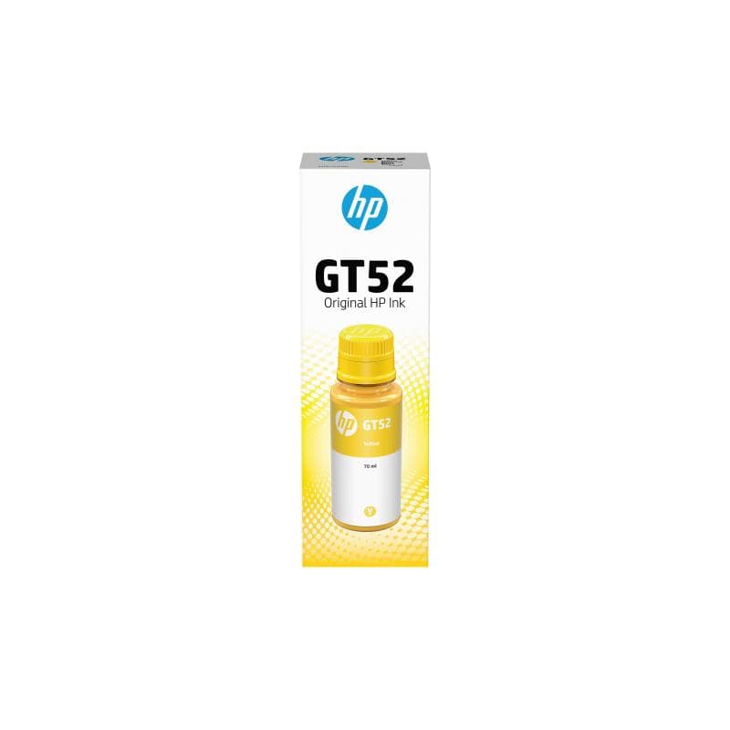 HP GT52 Gelb Nachfülltinte