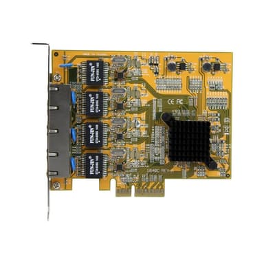 STARTECH.COM 4 Port PCIe Gigabit Netzwerkkarte - Quad Port PCI Express GbE NIC
