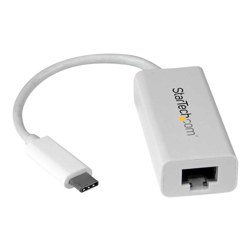 STARTECH.COM USB-C auf Gigabit Netzwerkadapter - USB 3.1 Gen 1 (5 Gbit/s) - Weiss