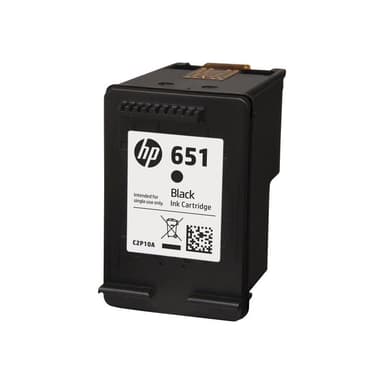 HP 651 Schwarz Ink Advantage Tintenpatrone