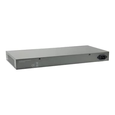 LEVEL ONE LevelOne 26-Port Web Smart Gigabit PoE Switch,24 PoE Outputs