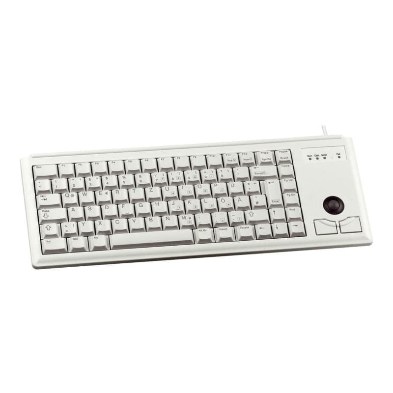 CHERRY G84-4400LUBFR-0 USB + Trackball Tastatur hell grau (FR)