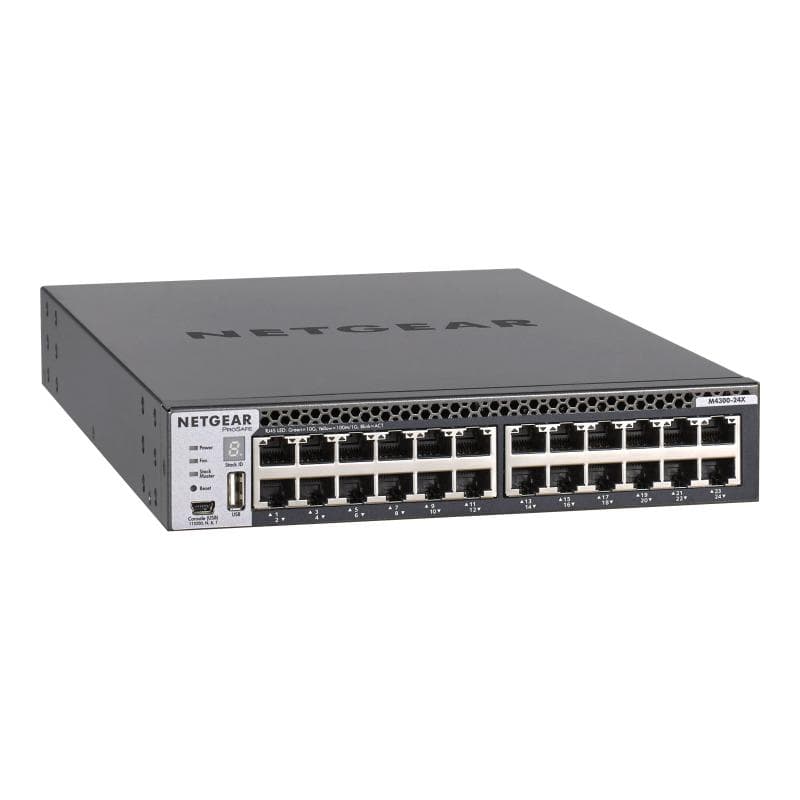 NETGEAR Switch / M4300-24X 24x10G 24x10GBASE-T 4
