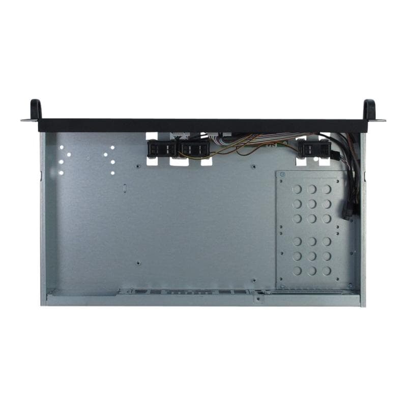 INTERTECH 48.3cm Inter-Tech IPC 1U-K-125L 1HE OHNE Netzteil Schwarz