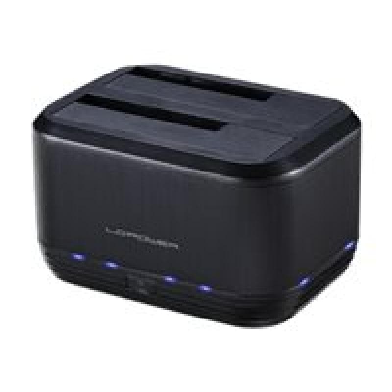 LC-POWER LC-DOCK-U3-III, schwarz, USB 3.0, 2,5″ & 3,5″