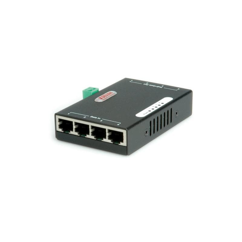 ROLINE Mini PoE Injektor 802.3at 120W 4P