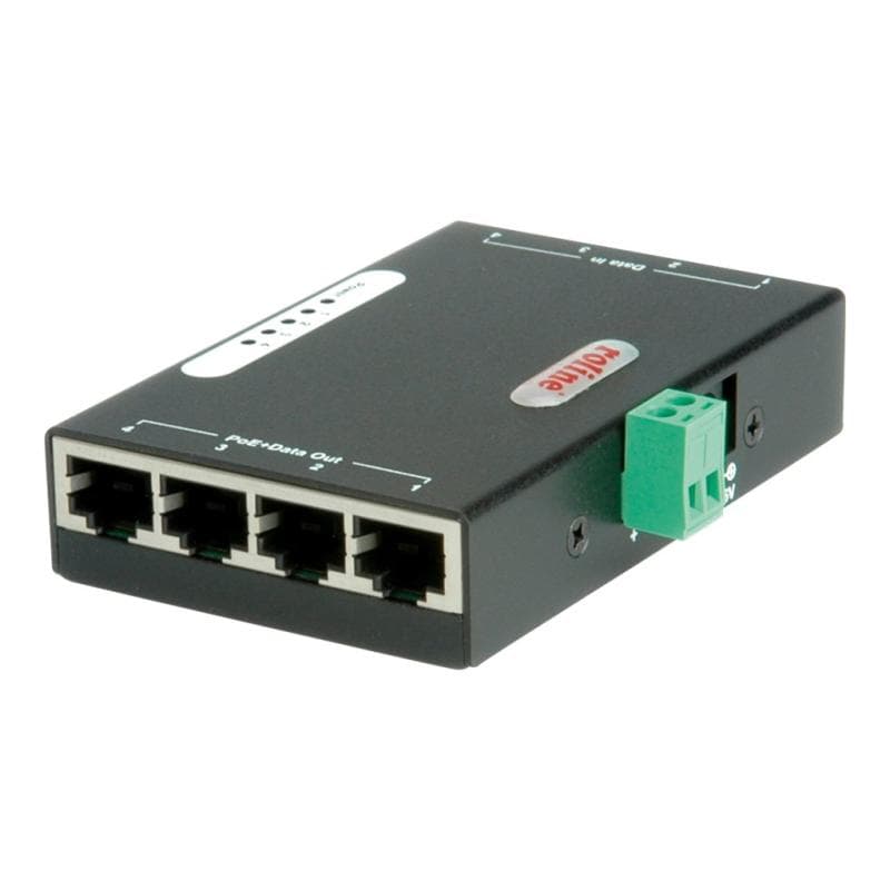 ROLINE Mini PoE Injektor 802.3at 120W 4P