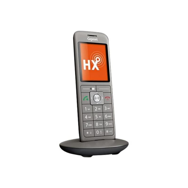 GIGASET CL660HX platin/schwarz Mobilteil inkl. LS CAT-iq für Router zB.Speedport W723 W724, HomeBox