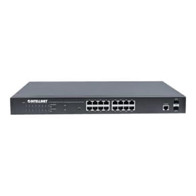 INTELLINET 16 Port Gigabit PoE+ Switch