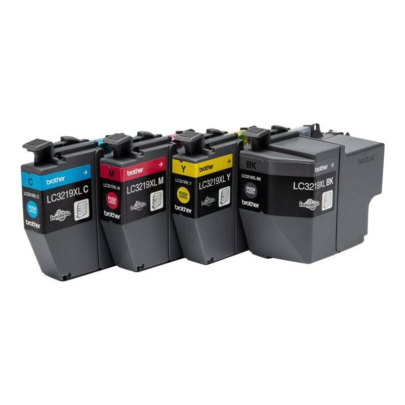 BROTHER LC3219XL Value Pack 4er Pack XL Schwarz, Gelb, Cyan, Magenta Tintenpatrone