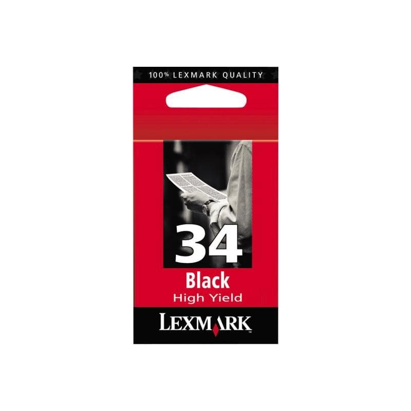 LEXMARK Cartridge No. 34 Schwarz Tintenpatrone